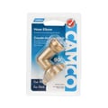 Camco 90-Degree Hose Elbow For RVs — Solid Brass Construction— Certified Lead-Free — Features Convenient Easy Grip Connector — For RV Water Hoses, Residential Outdoor Faucets, & More